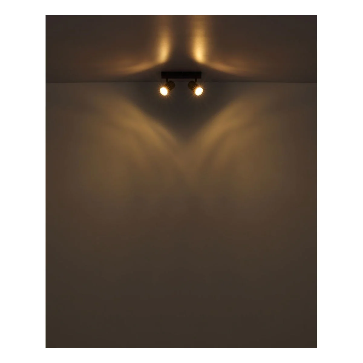 Opbouwspots BRISBON 2-lichts GU10 41cm Zwart - Image 8