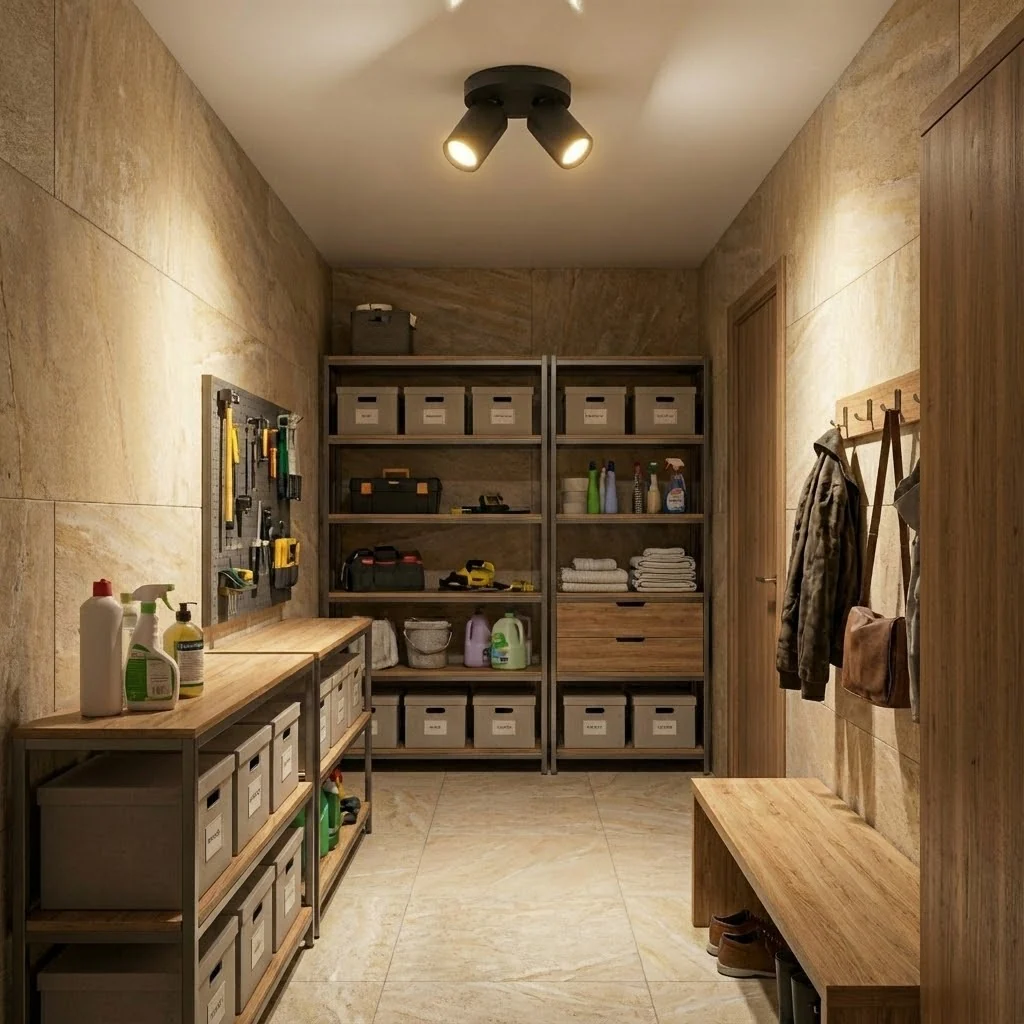 Opbouw Plafondspot LEXI | 2x GU10 fitting | Rond | Zwart | IP44 - Image 7