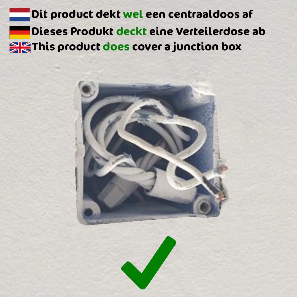 Opbouw Plafondspot | 3-Voudig | Wit / Goud | 3x E-27 - Image 3